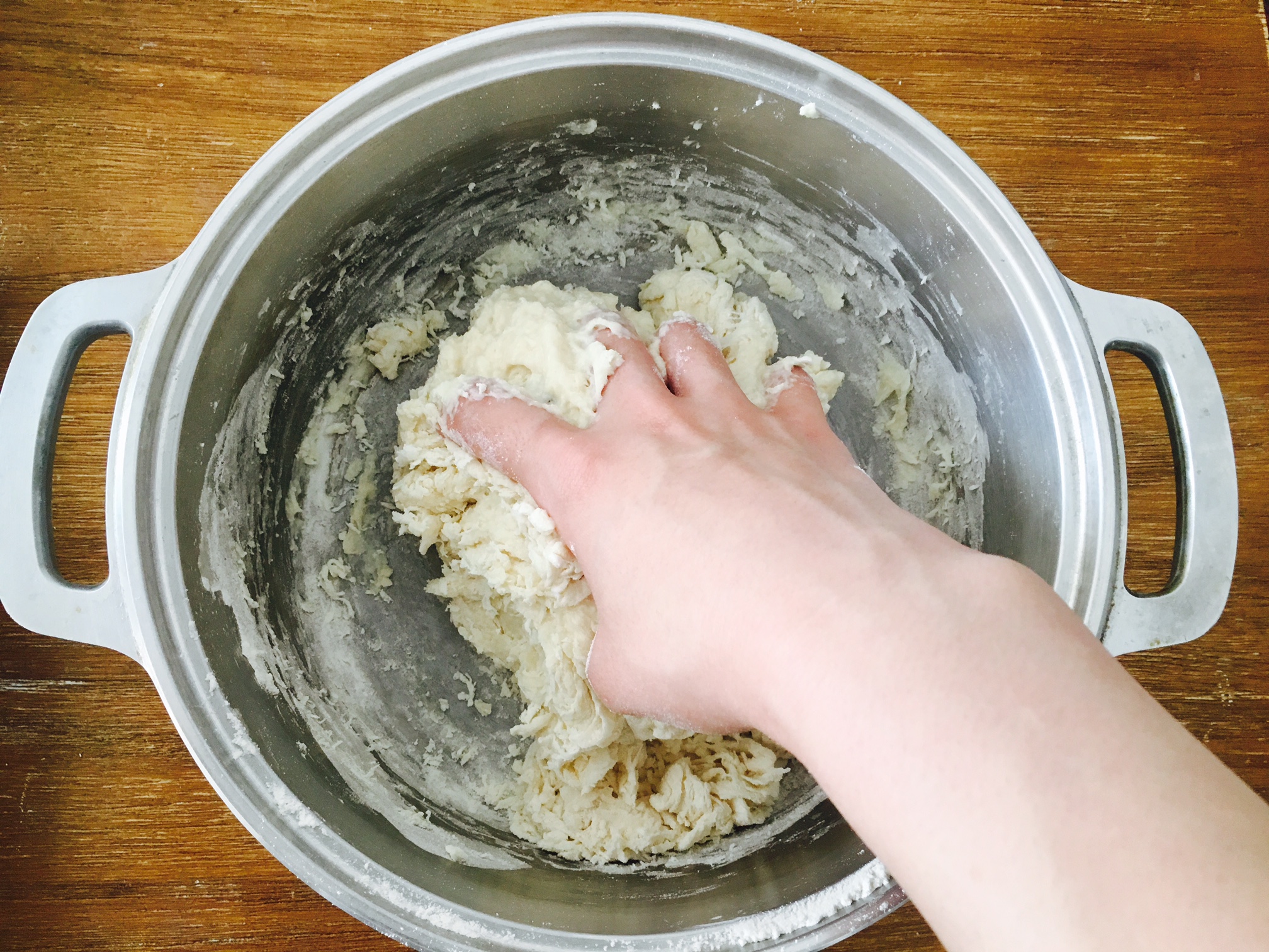 無水鍋　パン　作り方５